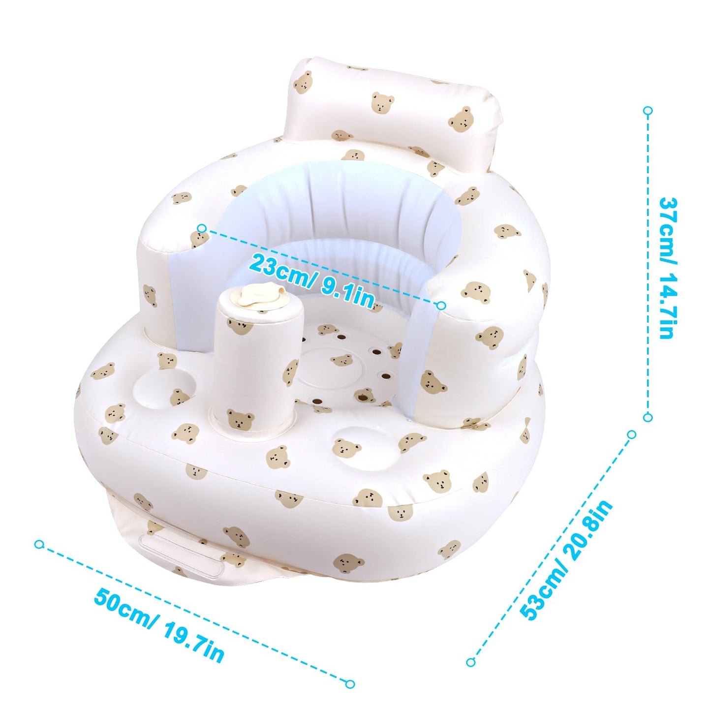 Inflatable Baby Seat for 3-36 Months Babies